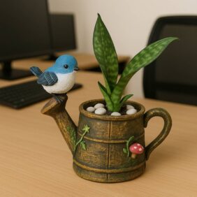 Bluebird Bliss Indoor Planter