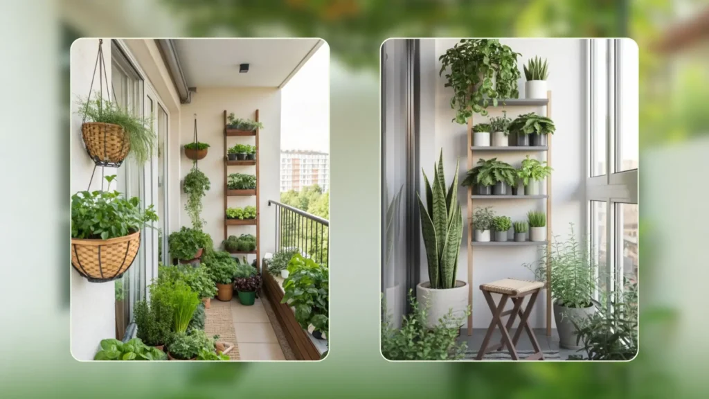 Compact Balcony Gardens