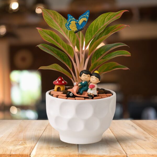 Forever Ride Love Planter
