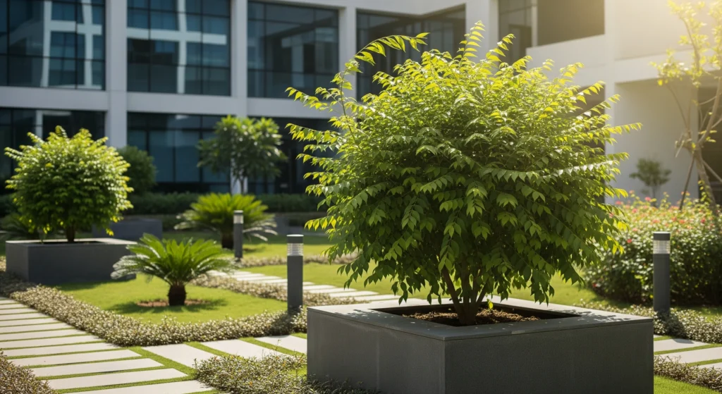 Top 10 Low-Maintenance Outdoor Plants for Indian Office Gardens - Curry Leaf Plant (Murraya koenigii)